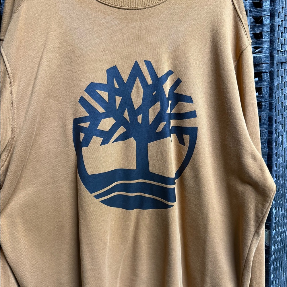 Timberland Tan Crewneck Sweatshirt